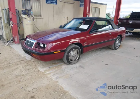 1989 Chrysler Lebaron z USA, uszkodzony, nr VIN 1C3XJ45J1KG219231